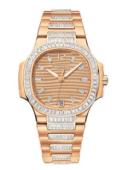 Cheap Patek Philippe Nautilus Automatic Rose Gold Ladies Watch 7014/1R-001